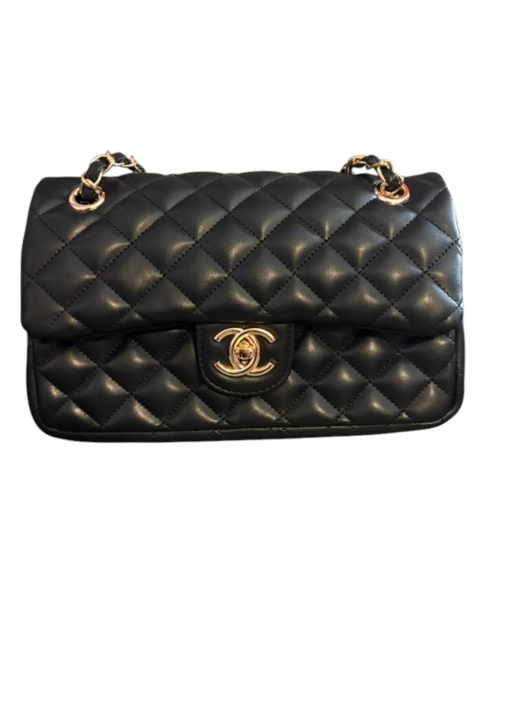 Luxury Quilted Leather Shoulder Bag